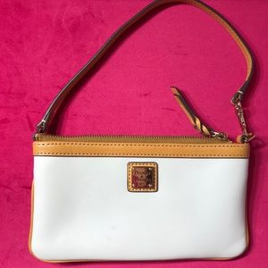 Dooney & Burke leather wristlet